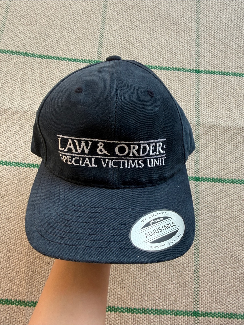 Law & Order: Special Victims Unit Blue Adjustable Cap